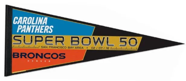 Super Bowl 50         Pennant