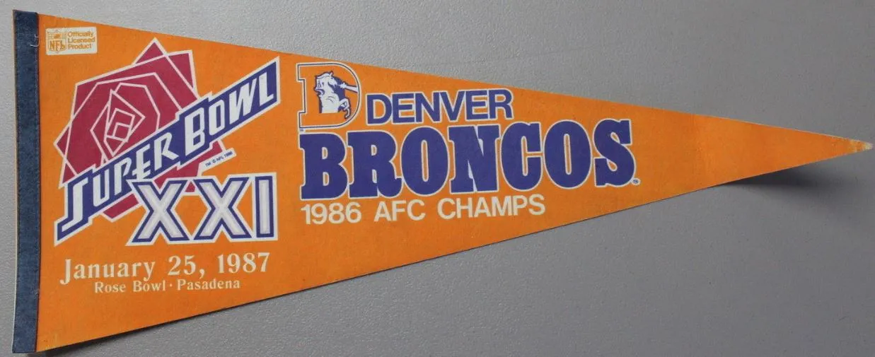 Super Bowl XXI        Pennant