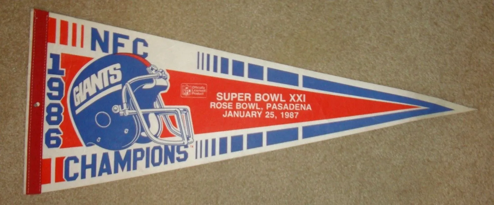 Super Bowl XXI        Pennant