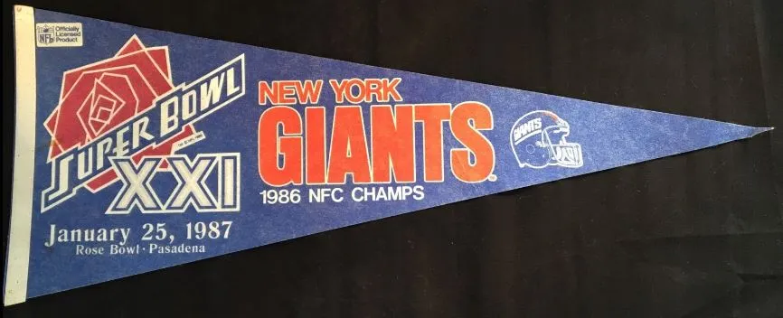 Super Bowl XXI        Pennant