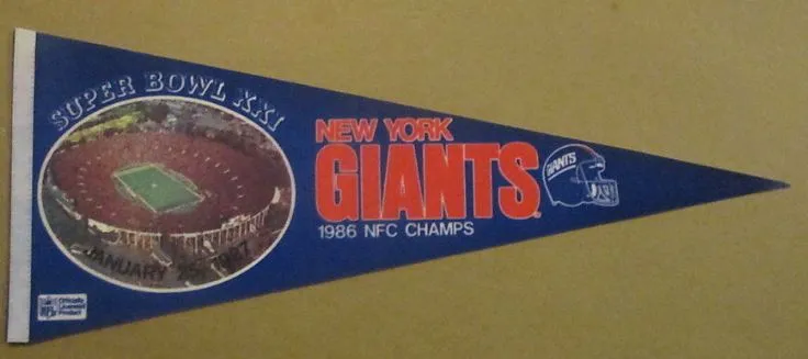 Super Bowl XXI        Pennant