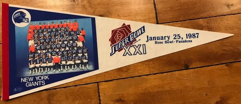 Super Bowl XXI        Pennant