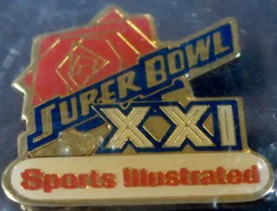 Super Bowl XXI        Pin