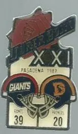 Super Bowl XXI        Pin