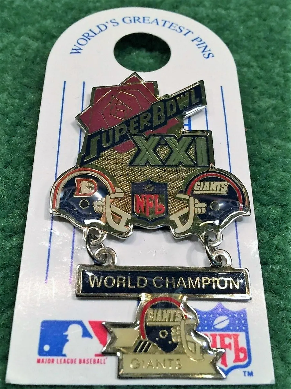 Super Bowl XXI        Pin