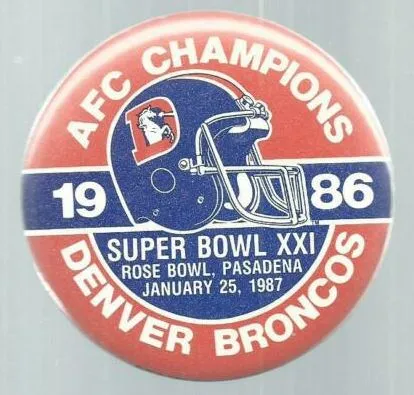 Super Bowl XXI        Pin