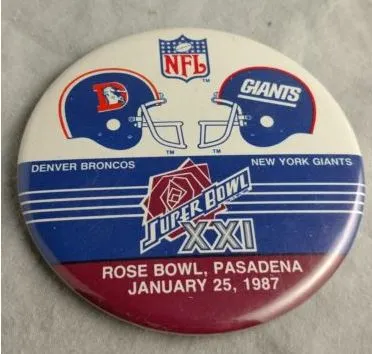 Super Bowl XXI        Pin