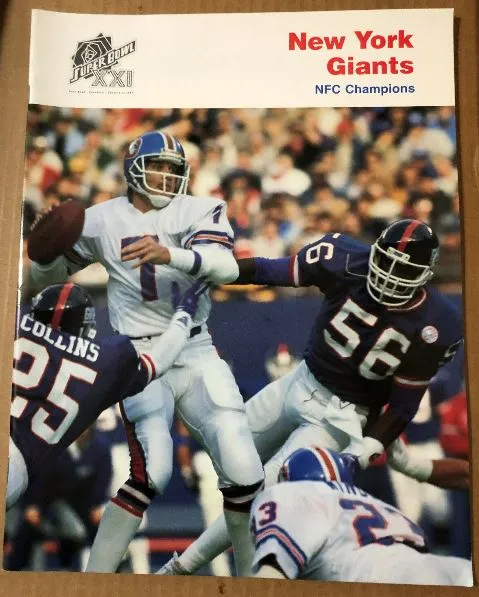 Super Bowl XXI        Program