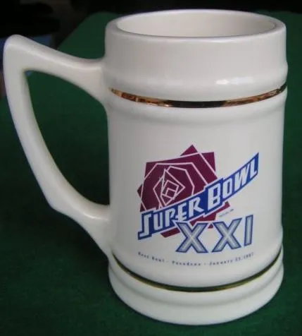 Super Bowl XXI        Glassware/Mugs