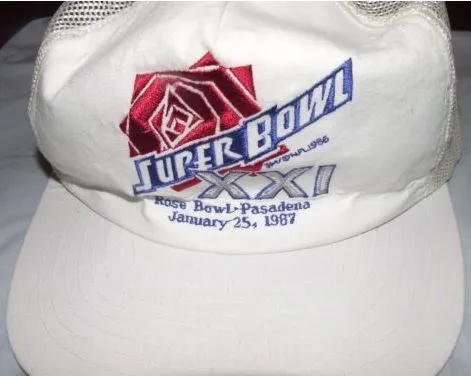 Super Bowl XXI        Hats