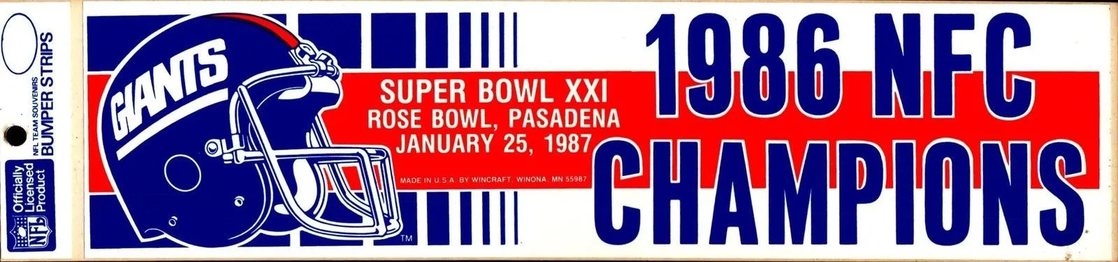 Super Bowl XXI        Miscellaneous