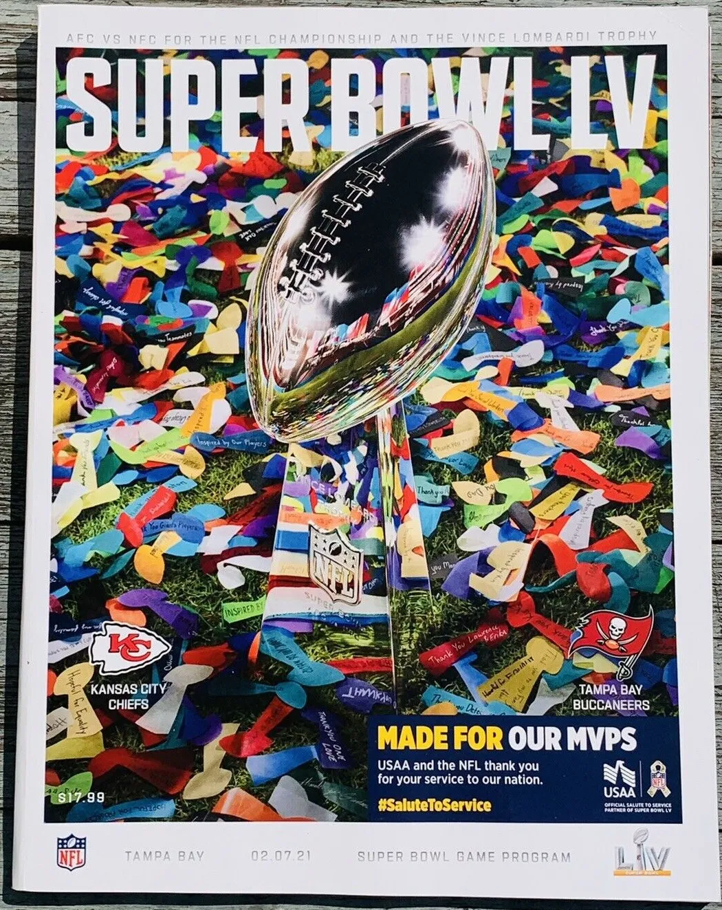Super Bowl LV         Program
