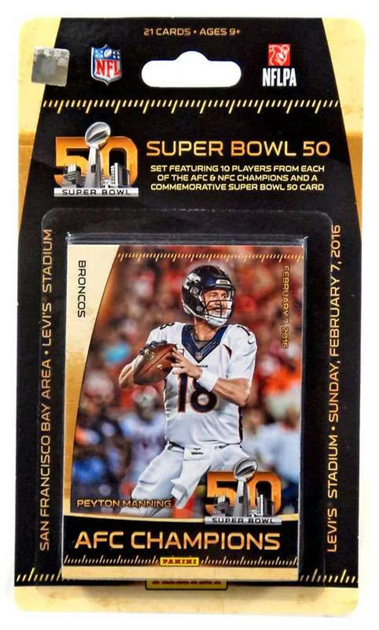 Super Bowl 50         Card Set