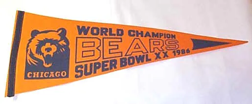 Super Bowl XX         Pennant