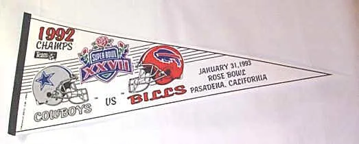 Super Bowl XXVII      Pennant