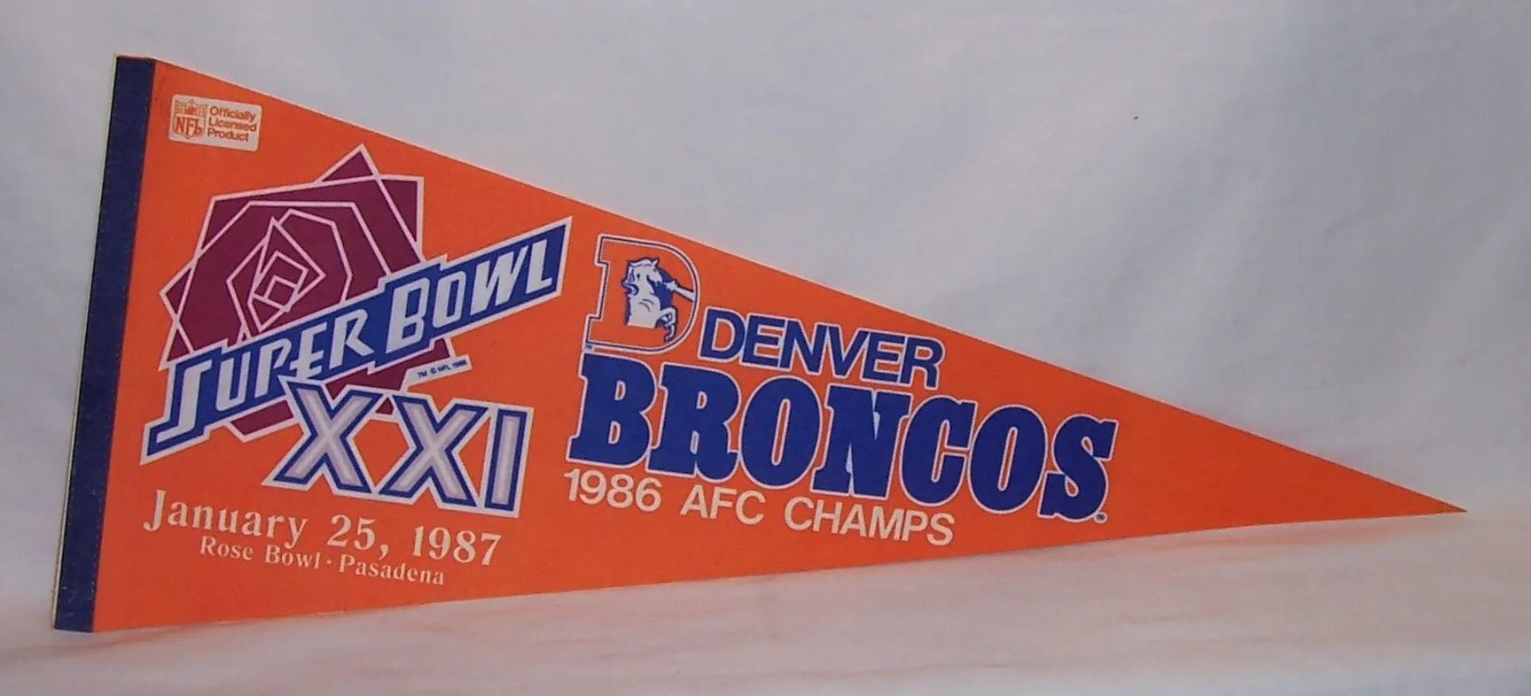 Super Bowl XXI        Pennant