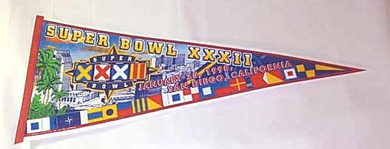 Super Bowl XXXII      Pennant