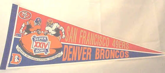 Super Bowl XXIV       Pennant