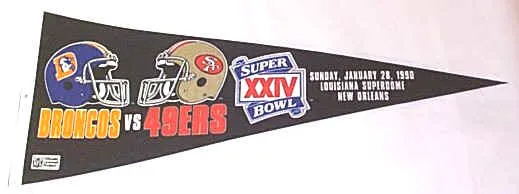 Super Bowl XXIV       Pennant