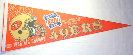 Super Bowl XXIV       Pennant