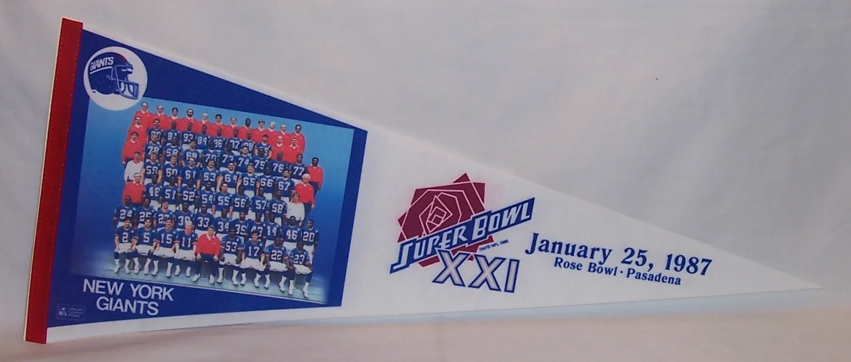 Super Bowl XXI        Pennant