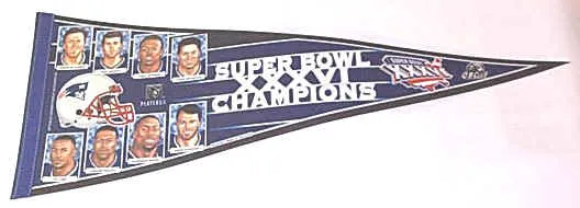Super Bowl XXXVI      Pennant