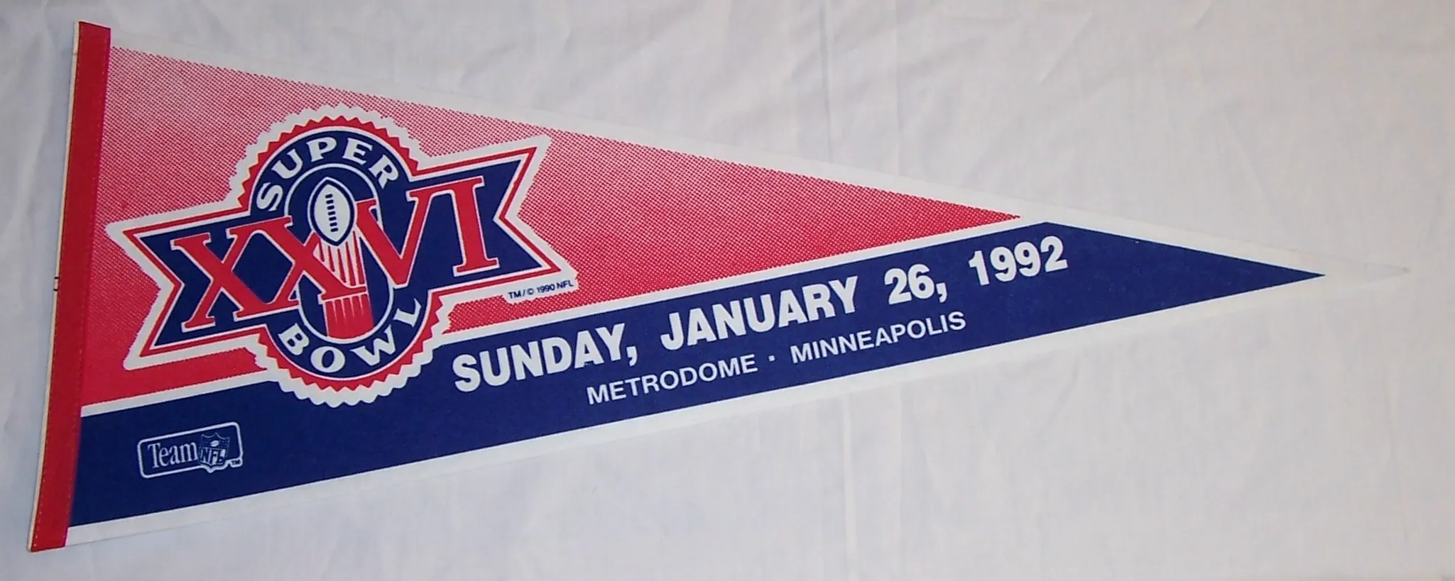 Super Bowl XXVI       Pennant