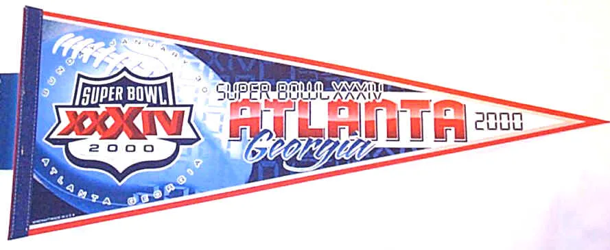Super Bowl XXXIV      Pennant