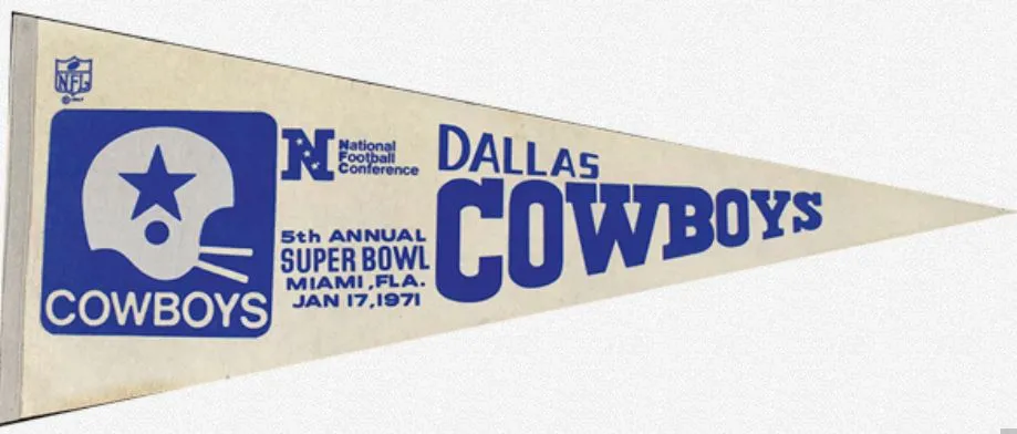 Super Bowl V          Pennant