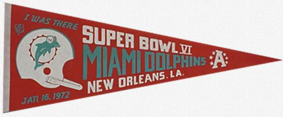Super Bowl VI         Pennant
