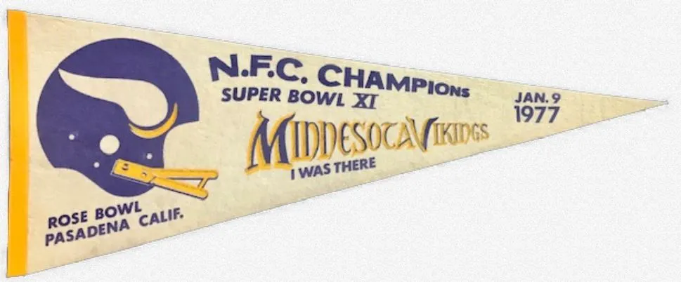 Super Bowl IX         Pennant