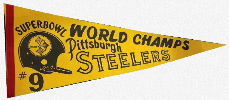 Super Bowl IX         Pennant