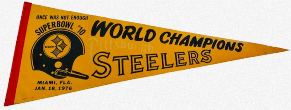 Super Bowl X          Pennant