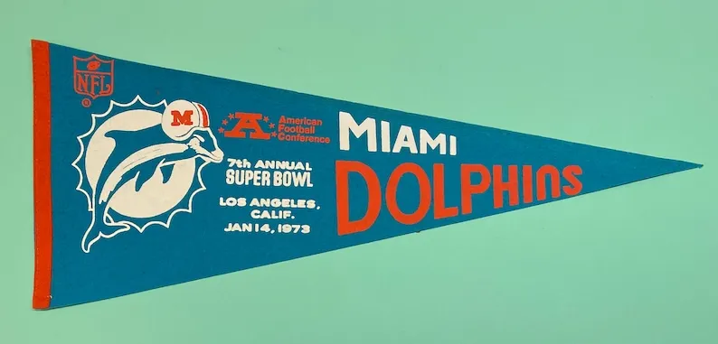 Super Bowl VII        Pennant
