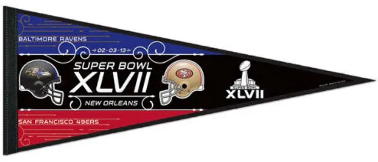 Super Bowl XLVII      Pennant
