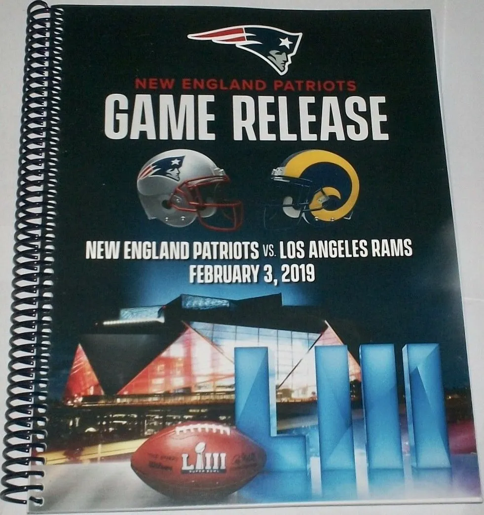Super Bowl LIII       Program