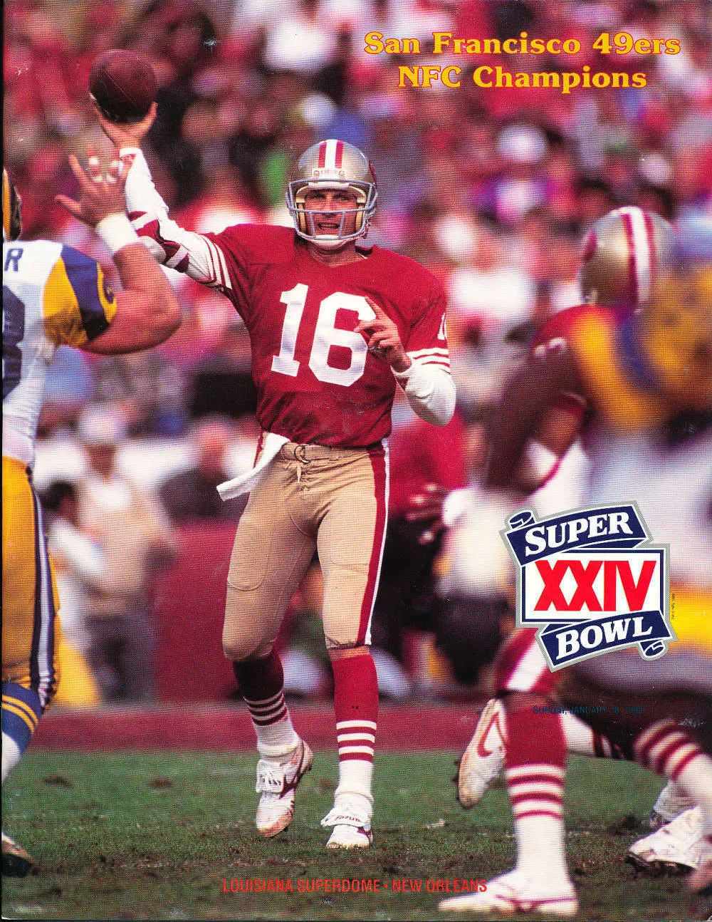 Super Bowl XXIV       Program