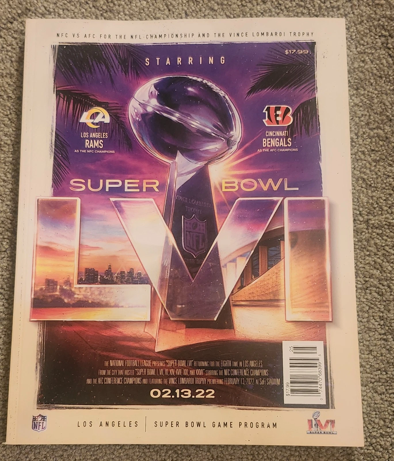 Super Bowl LVI        Program