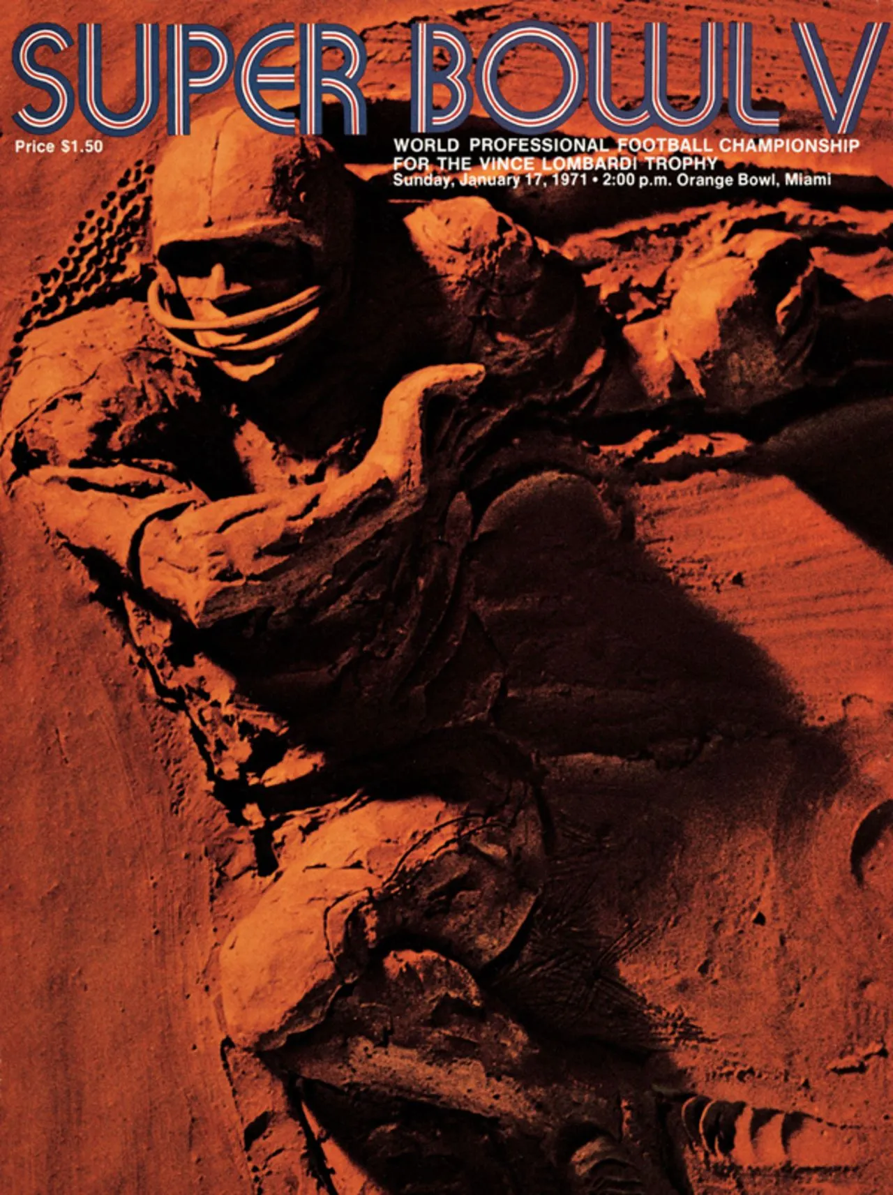 Super Bowl V          Program