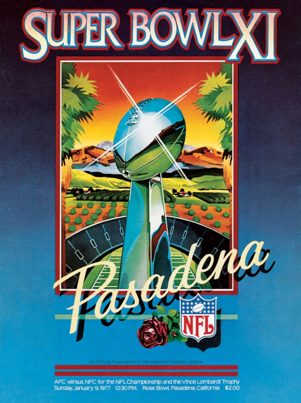 Super Bowl XI         Program