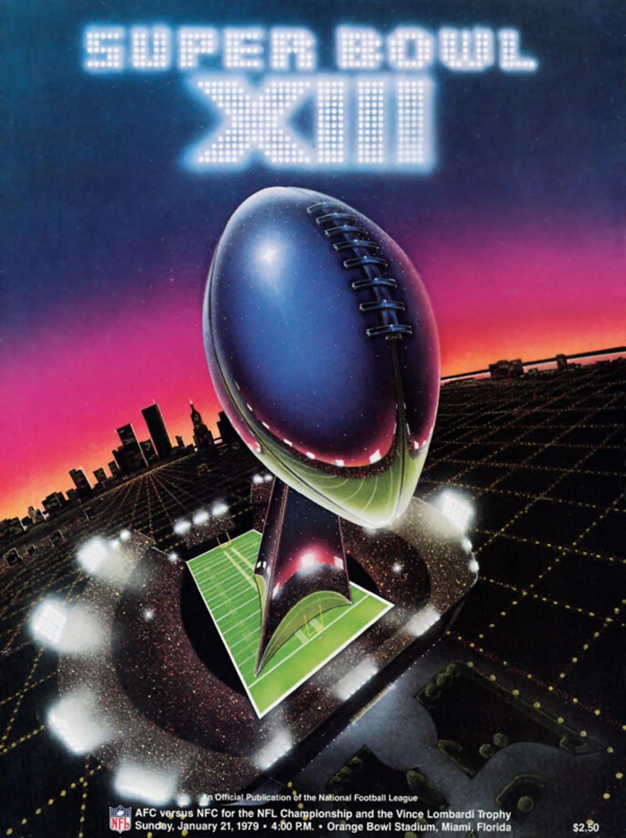 Super Bowl XIII       Program