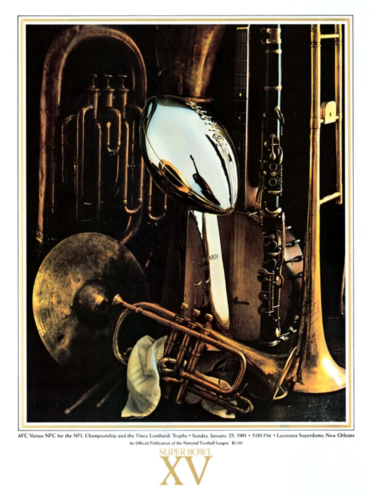 Super Bowl XV         Program