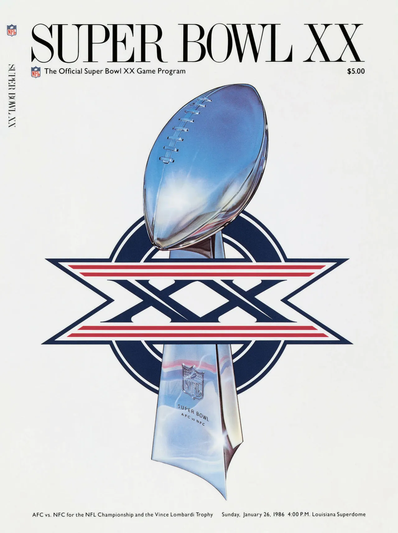 Super Bowl XX         Program