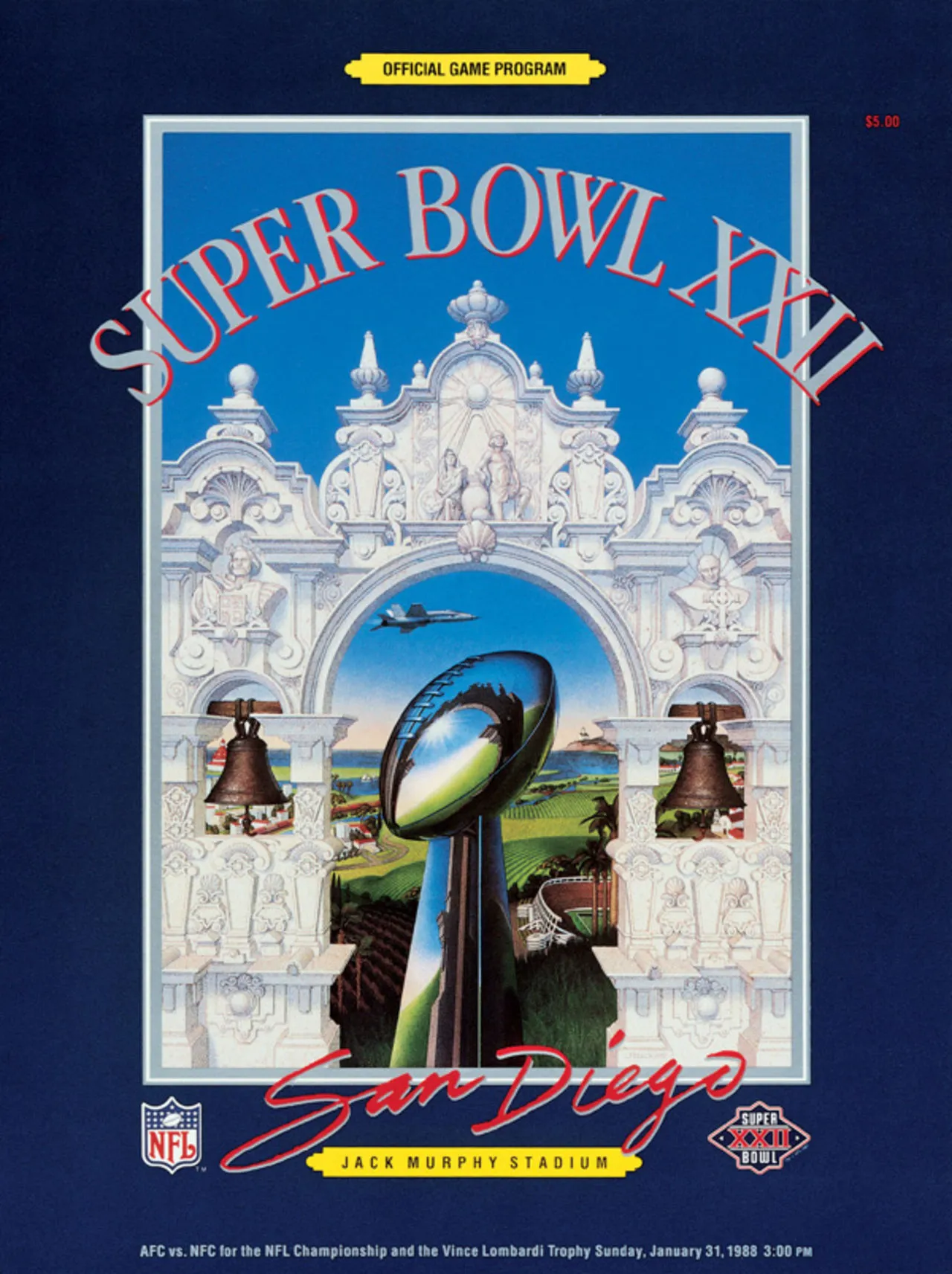 Super Bowl XXII       Program