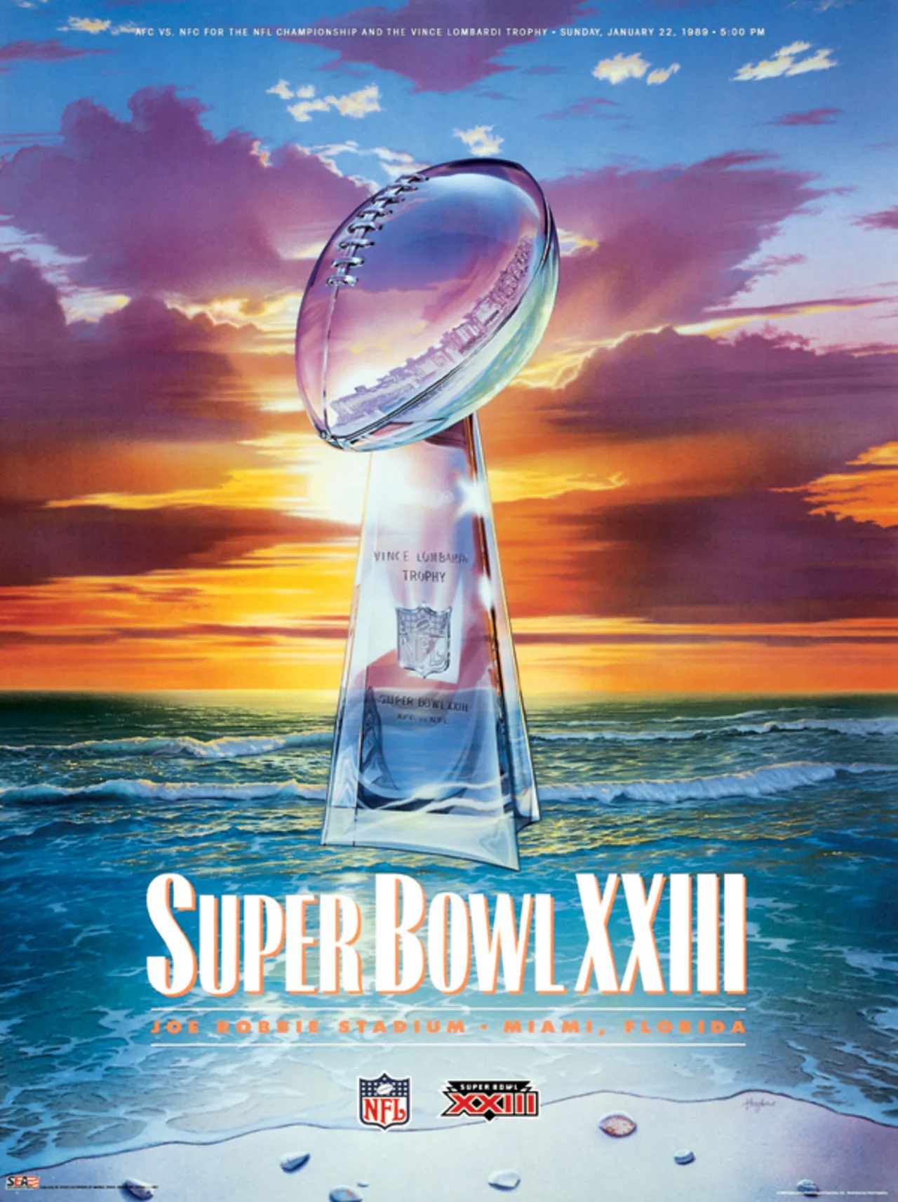 Super Bowl XXIII      Program