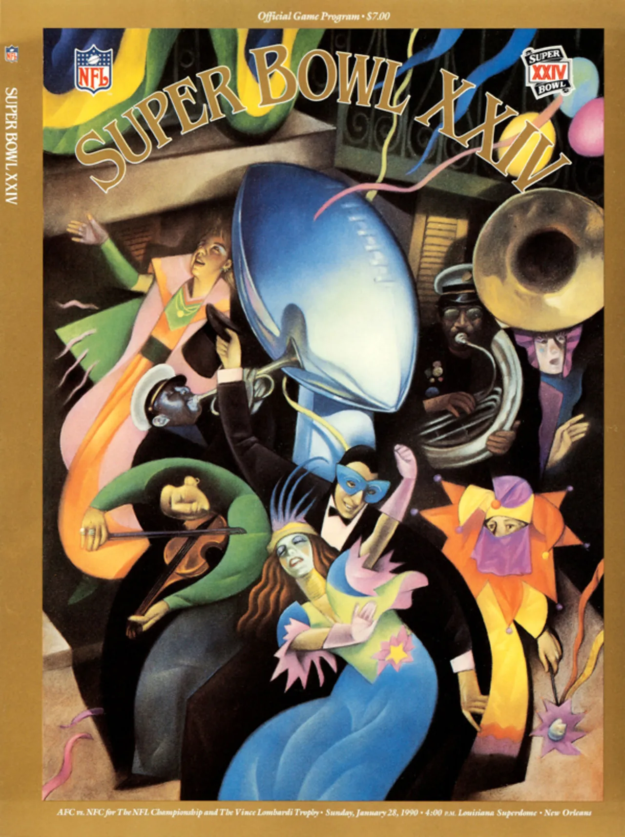 Super Bowl XXIV       Program