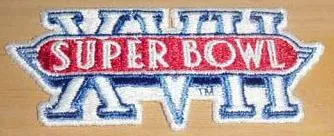 Super Bowl XVII       Patch