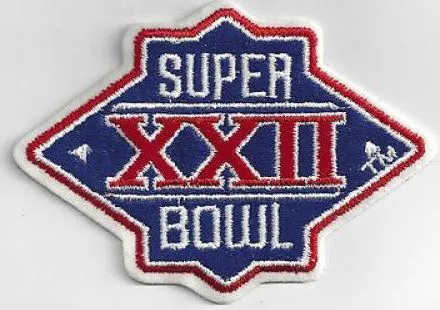 Super Bowl XXII       Patch