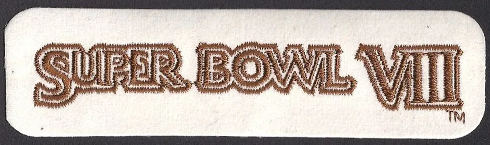 Super Bowl VIII       Patch