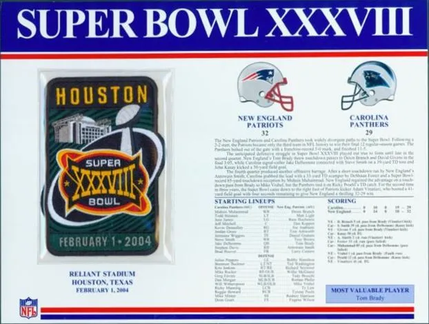 Super Bowl PT         Patch